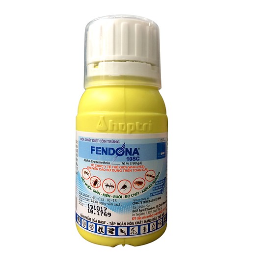 Thuốc diệt muỗi, côn trùng FENDONA 10SC